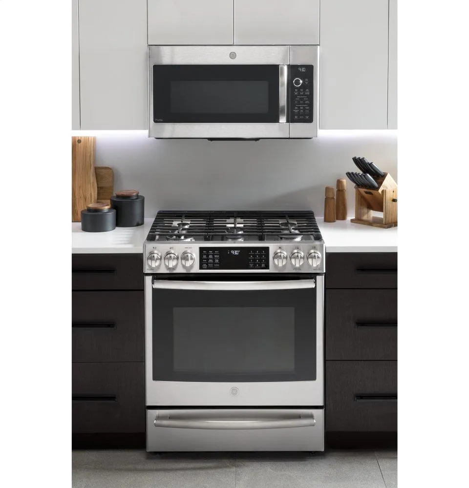 Ge Appliances PVM9179SKSS Ge Profile&#8482; 1.7 Cu. Ft. Convection Over-The-Range Microwave Oven