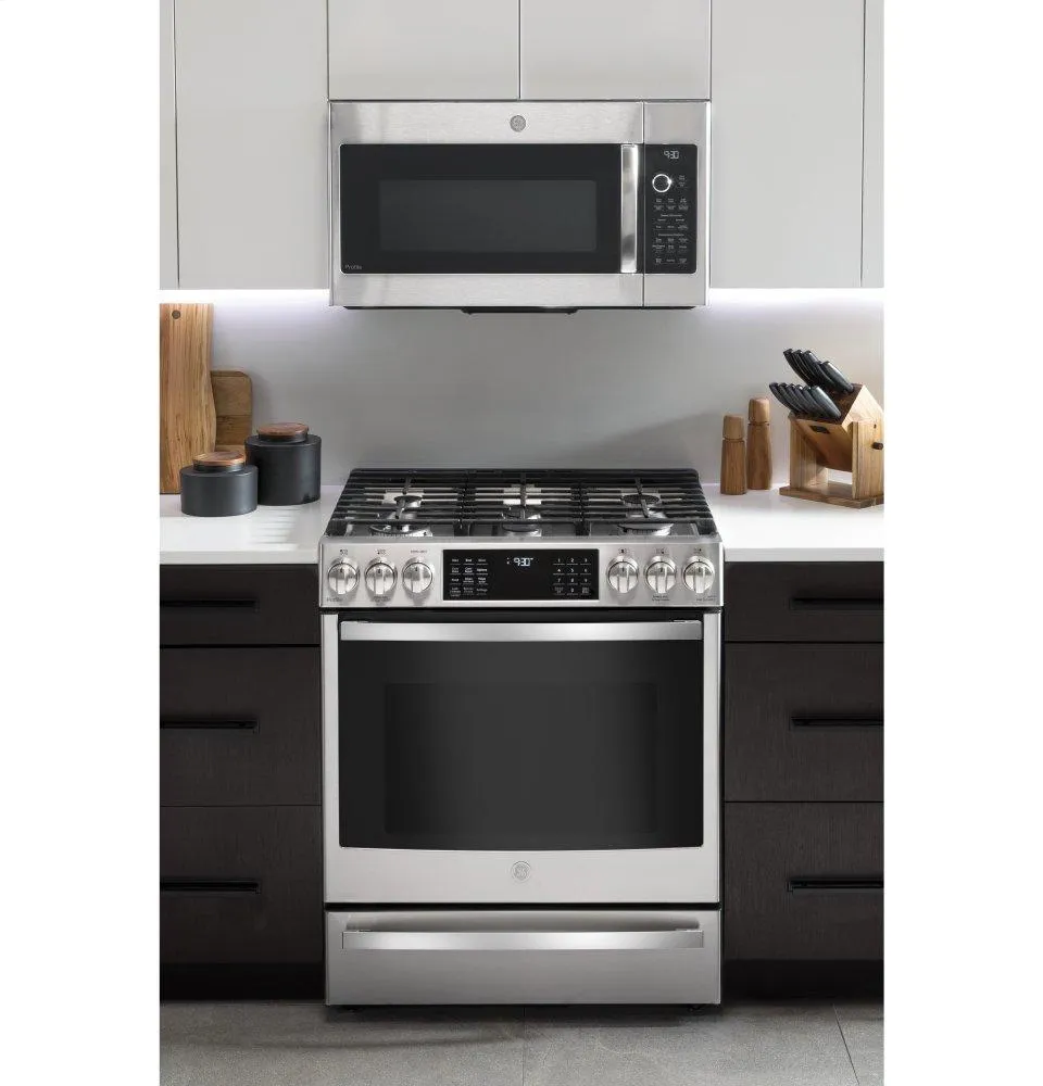 Ge Appliances PVM9179SKSS Ge Profile&#8482; 1.7 Cu. Ft. Convection Over-The-Range Microwave Oven
