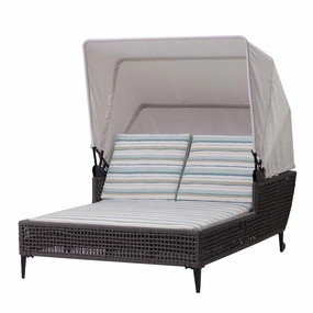 Genval Daybed w/ Canopyaluminum alloy outdoor sofa set