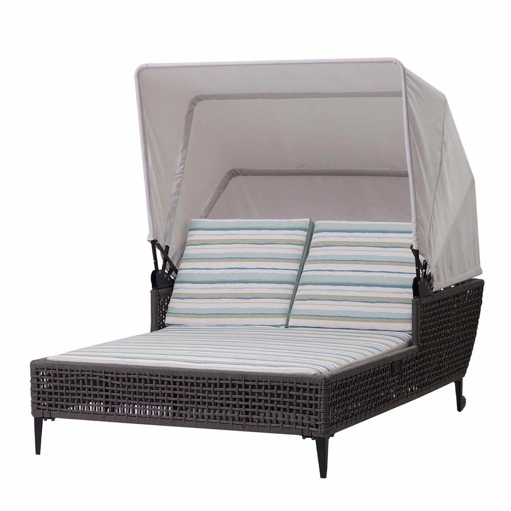 Genval Daybed w/ Canopyaluminum alloy outdoor sofa set