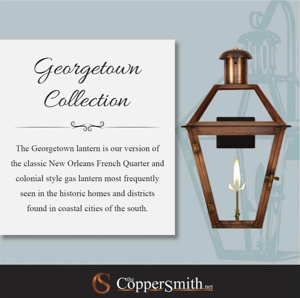 Georgetown 15" Natural Gas Outdoor Wall Sconce