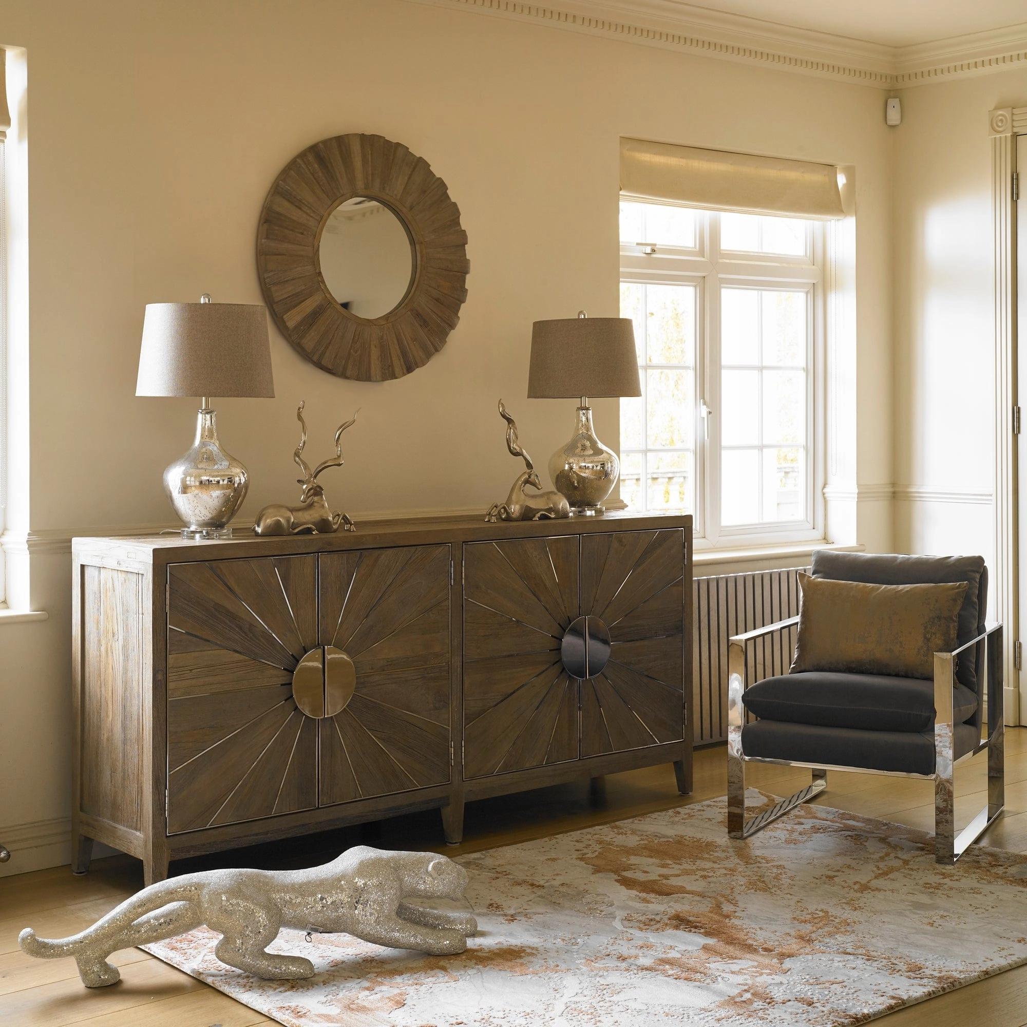 Georgetown - Set Of 2 Coffee Tables In Smokey Grey Finish