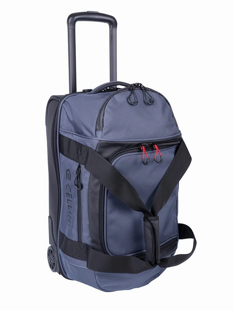 Grab It Now Cellini Xplorer Small Double Decker Trolley Duffel | Blue