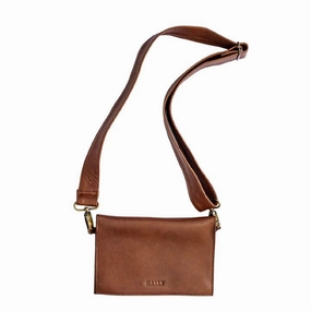 Clearance Blowout Hot Offer Frenzy Mally Chic Sling Bag | Brown