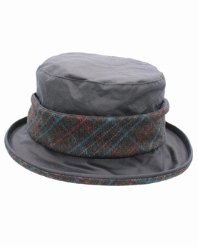 Heather Natalie Tweed Twist Wax Hat Clearance Alert Now