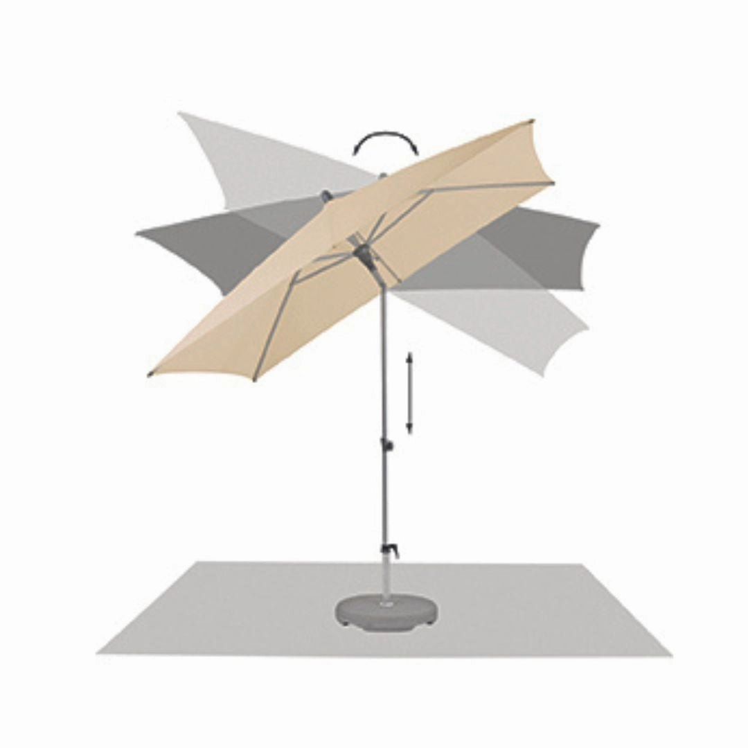 Glatz Alu-Smart Round Garden Parasol 2.5m