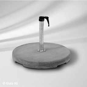 Glatz Garden Parasol Base Concreteadjustable height outdoor parasol