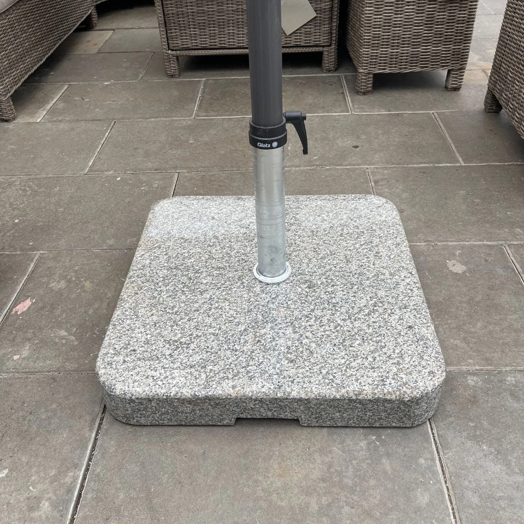 Glatz Garden Parasol Base Granite 90kg (For Sunwing)