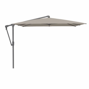 Glatz Sunwing Casa Free Arm Garden Parasol 3m x 2.4madjustable height outdoor parasol