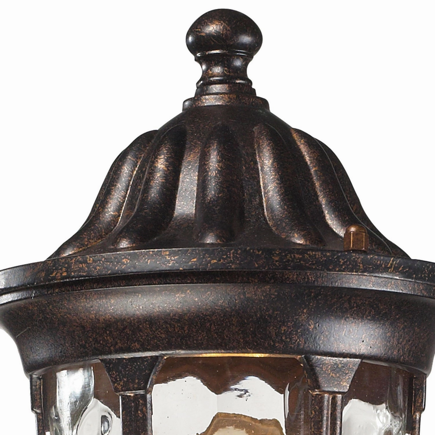 Glendale One Light Outdoor Wall Sconce Regal Bronze