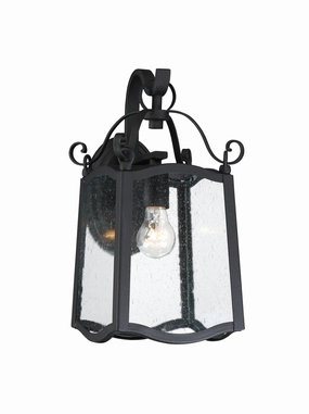 Glenwood One Light Wall Lantern BlackOutdoor wall sconces with motion sensor