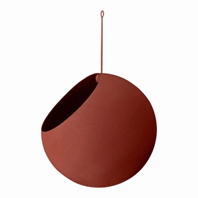 Globe Hanging Flowerpot - Large (Order Quantity: 2)outdoor garden decorative ornaments
