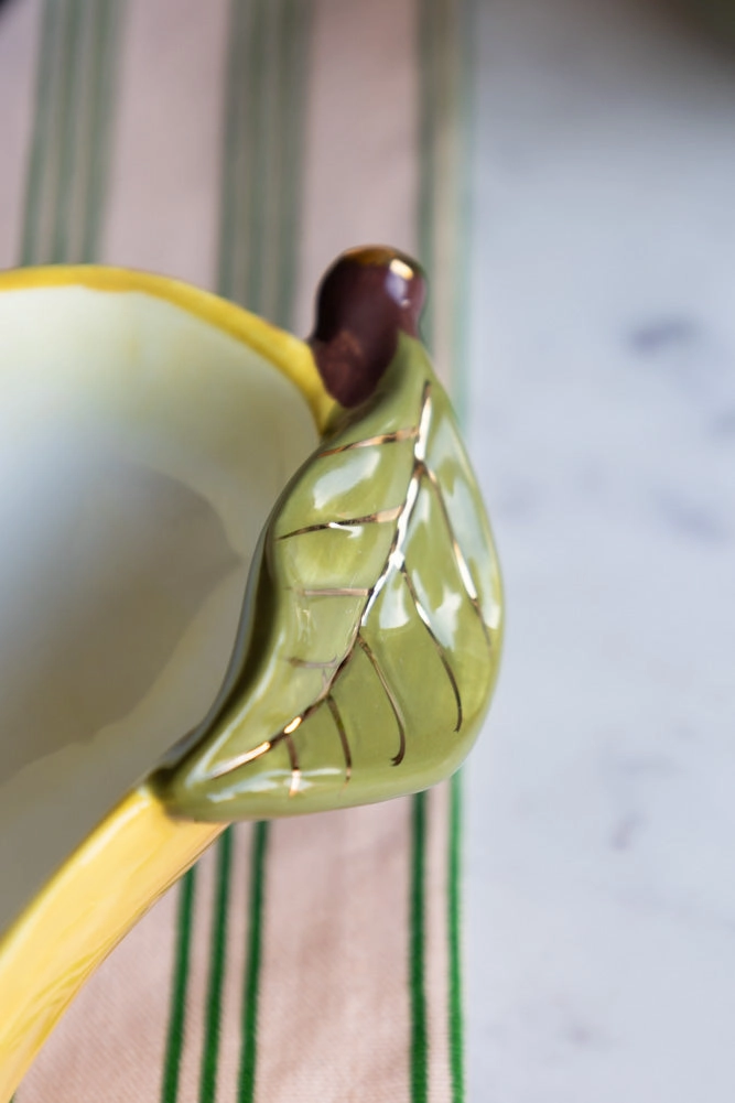 Golden Pear Snack/Serving Bowl