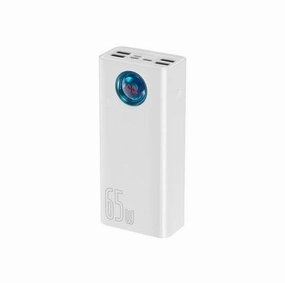 Baseus Amblight Power Bank 65W 30000Mah - White Grab the Deal Now Mega Discount Event