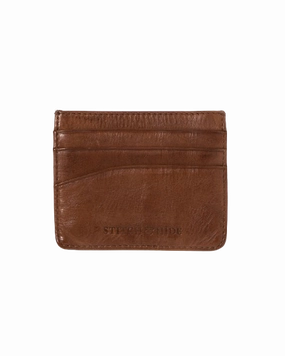 Stitch & Hide Leather Clovelly Card Holder Saddle Brown Flash Sale Alert Now