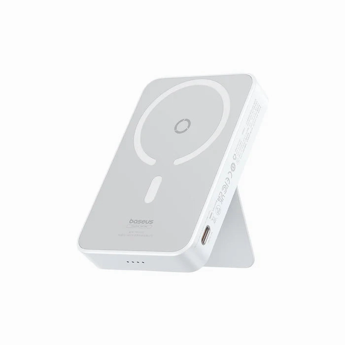 Instant Deal Today Baseus Magpro Magnetic Wireless Power Bank 5000Mah 20W White