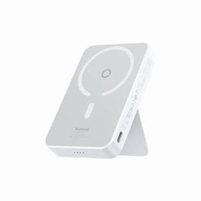 Instant Deal Today Baseus Magpro Magnetic Wireless Power Bank 5000Mah 20W White