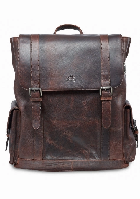 Clearance Steal Today Hot Savings Alert Mancini Buffalo Leather Backpack For 15'' Laptop