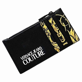 Versace Yellow Leather Card Case (Pre-Owned) Big Savings Today Todays Best Deal