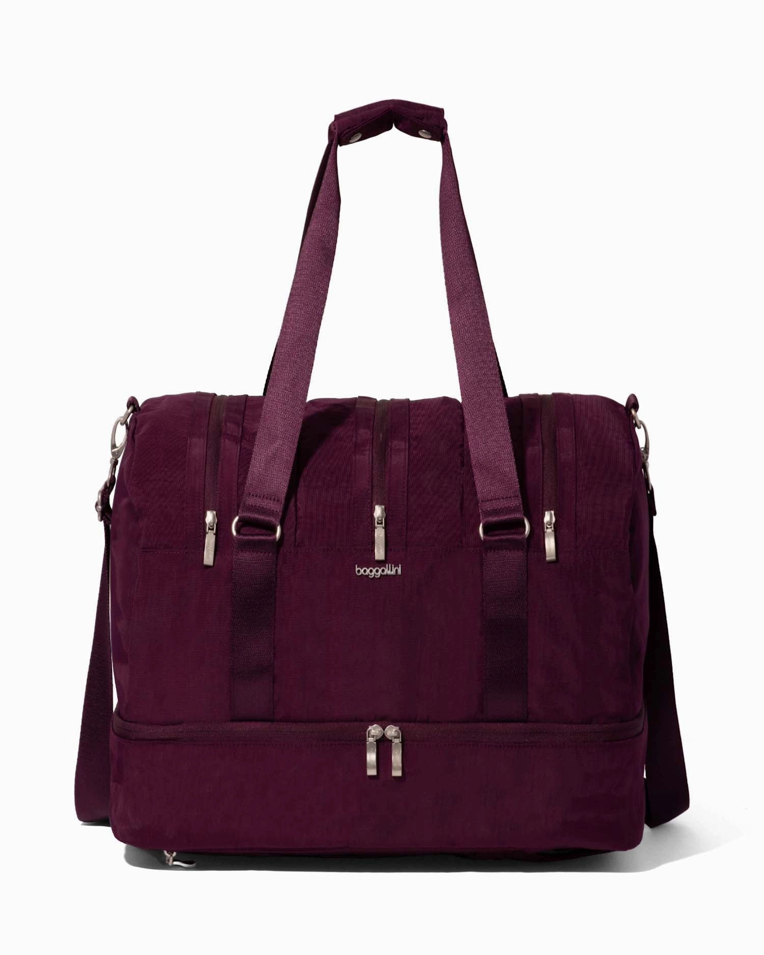 Baggallini Multizip Convertible Duffel Bag Backpack Save Big Online Special Occasion Discount