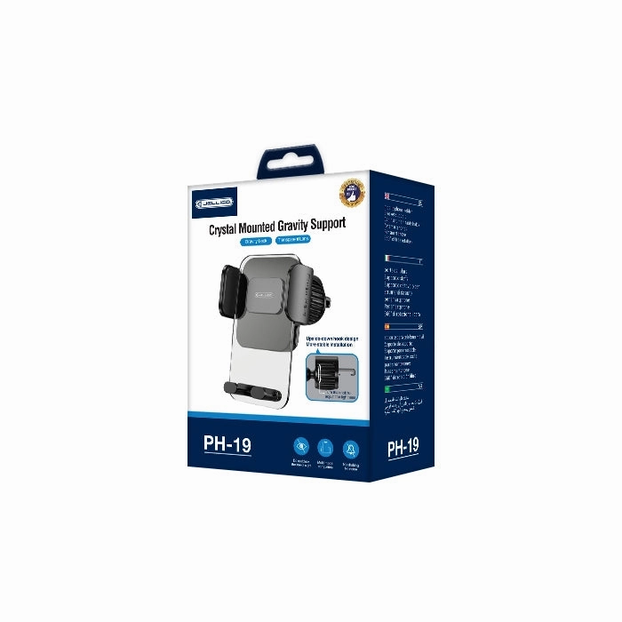 Jellico Ph19 Car Holder | Adjustable Magnetic Mount Black Flash Sale Now Grab Todays Deal