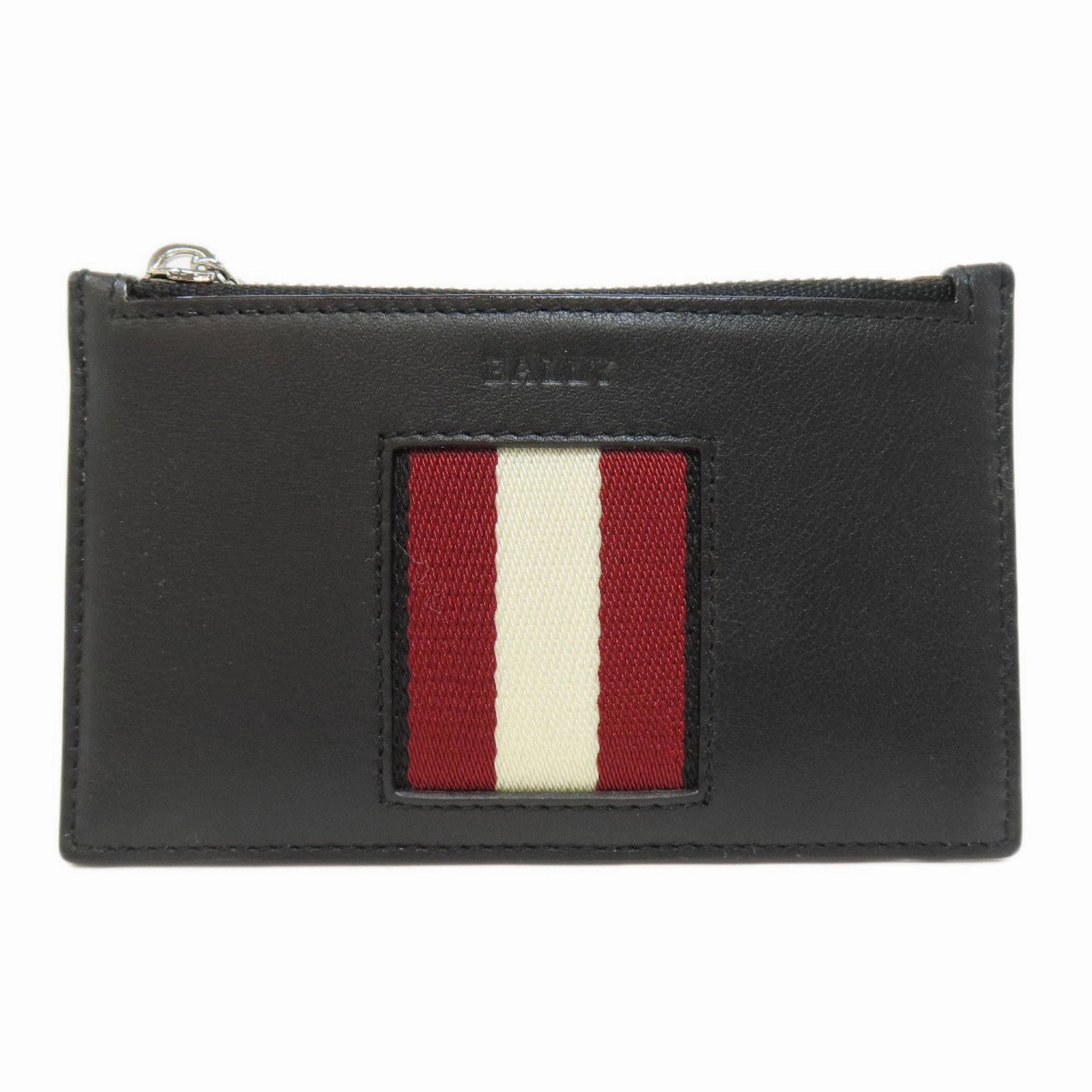 Bally  Leather Business Card Case (Pre-Owned) Steal Todays Offer