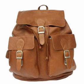 Piel Leather Large Buckle Flap Backpack Big Savings Event Daily Deal Frenzy