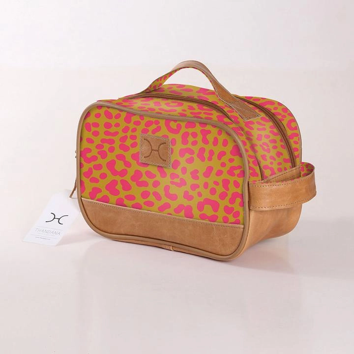 Thandana Laminated Fabric Vanity Bag Big Savings Event