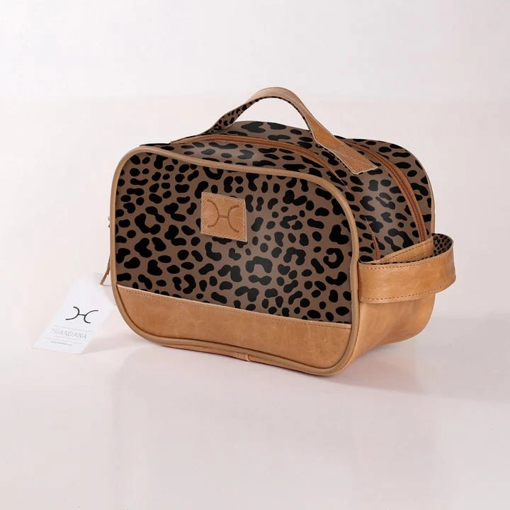 Thandana Laminated Fabric Vanity Bag Trending Today Steal Clearance Alert Now