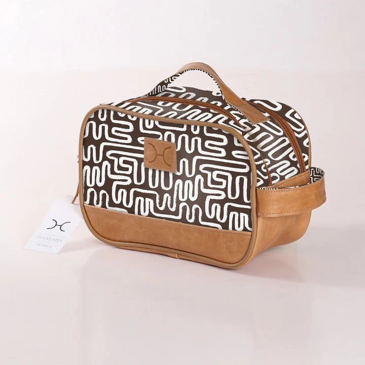 Thandana Laminated Fabric Vanity Bag Deal of the Day