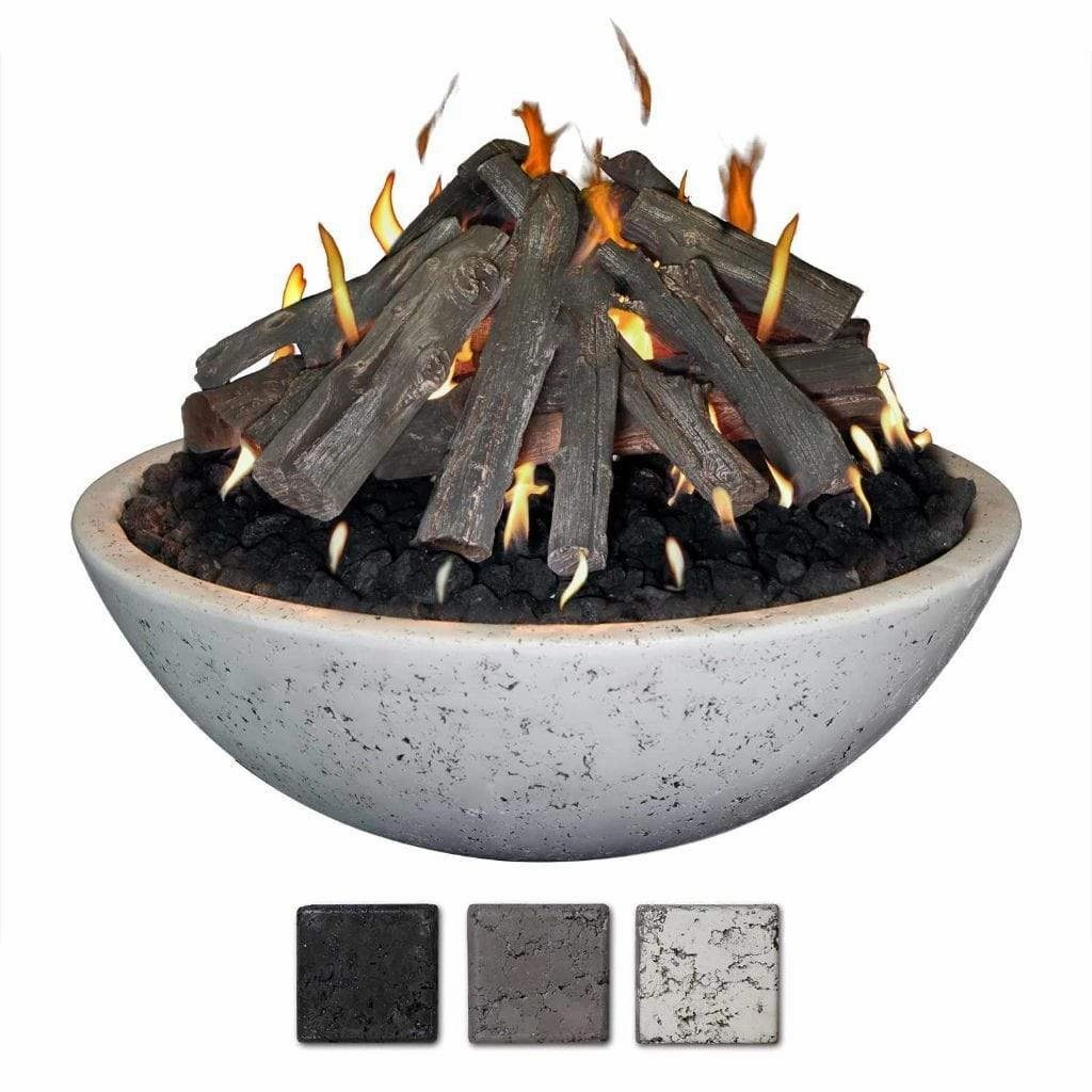 Grand Canyon 39" x 13" Tee-Pee Gas Burner Fire Pit Bowl FB3913-TPportable outdoor fire pit with lid