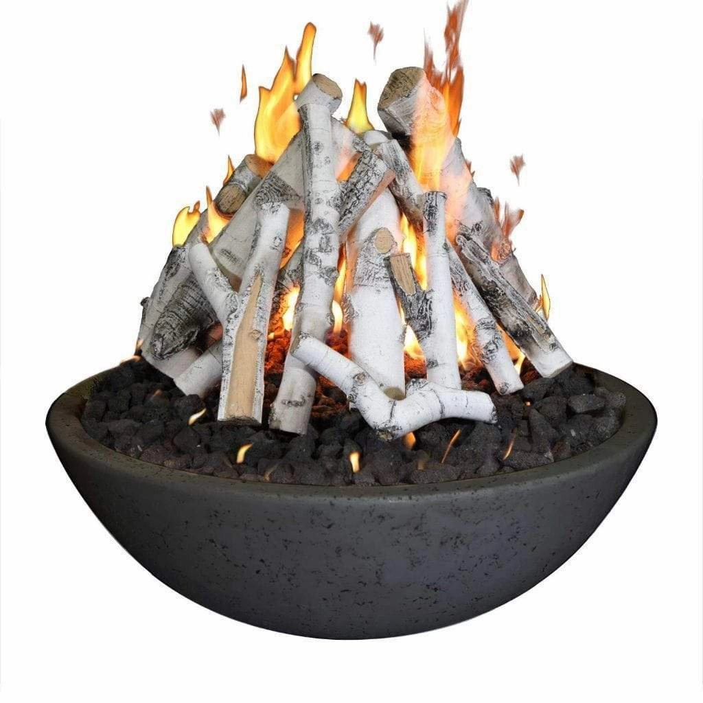 Grand Canyon 39" x 13" Tee-Pee Gas Burner Fire Pit Bowl FB3913-TP
