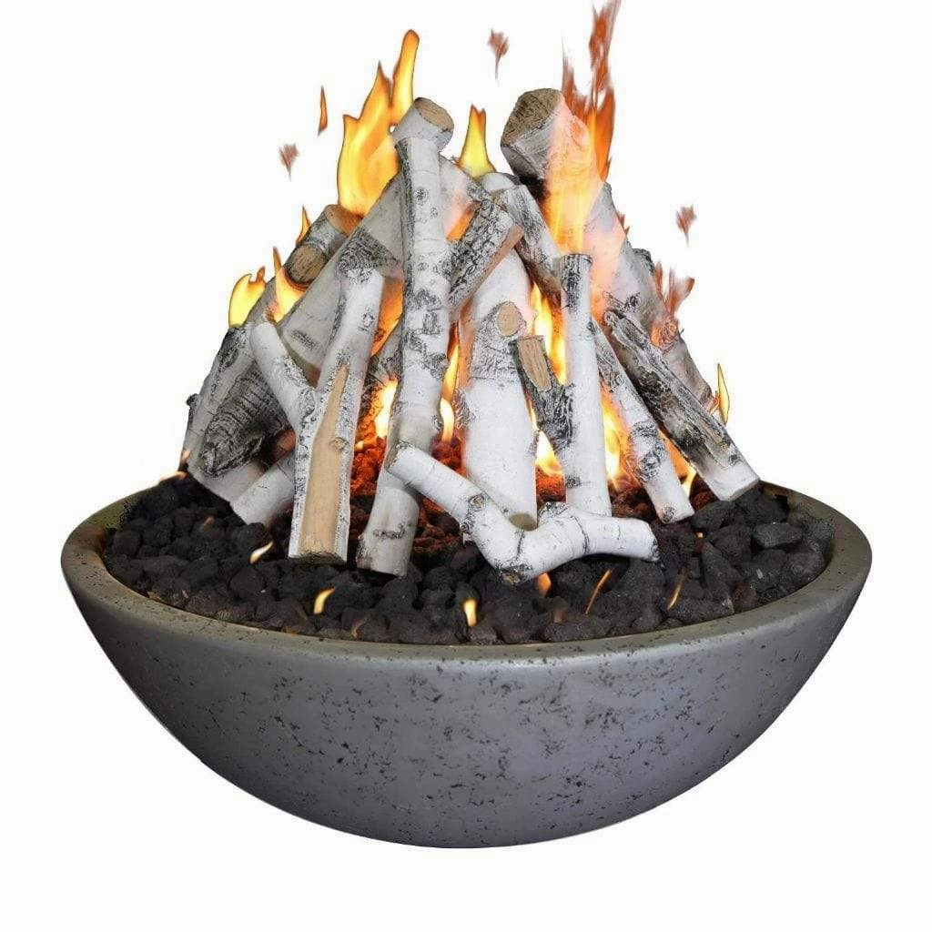 Grand Canyon 39" x 13" Tee-Pee Gas Burner Fire Pit Bowl FB3913-TP