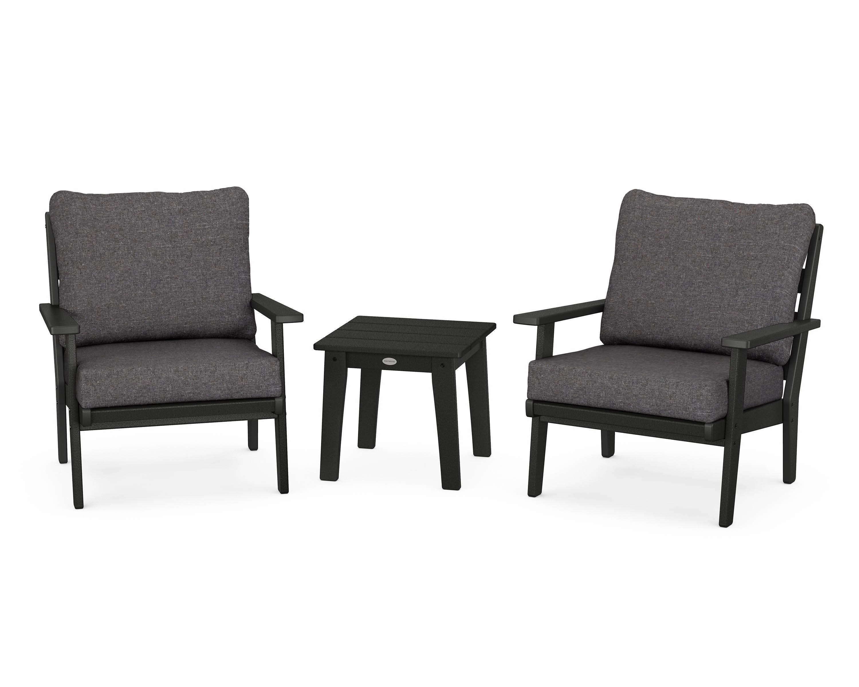 Grant Park 3-Piece Deep Seating Set