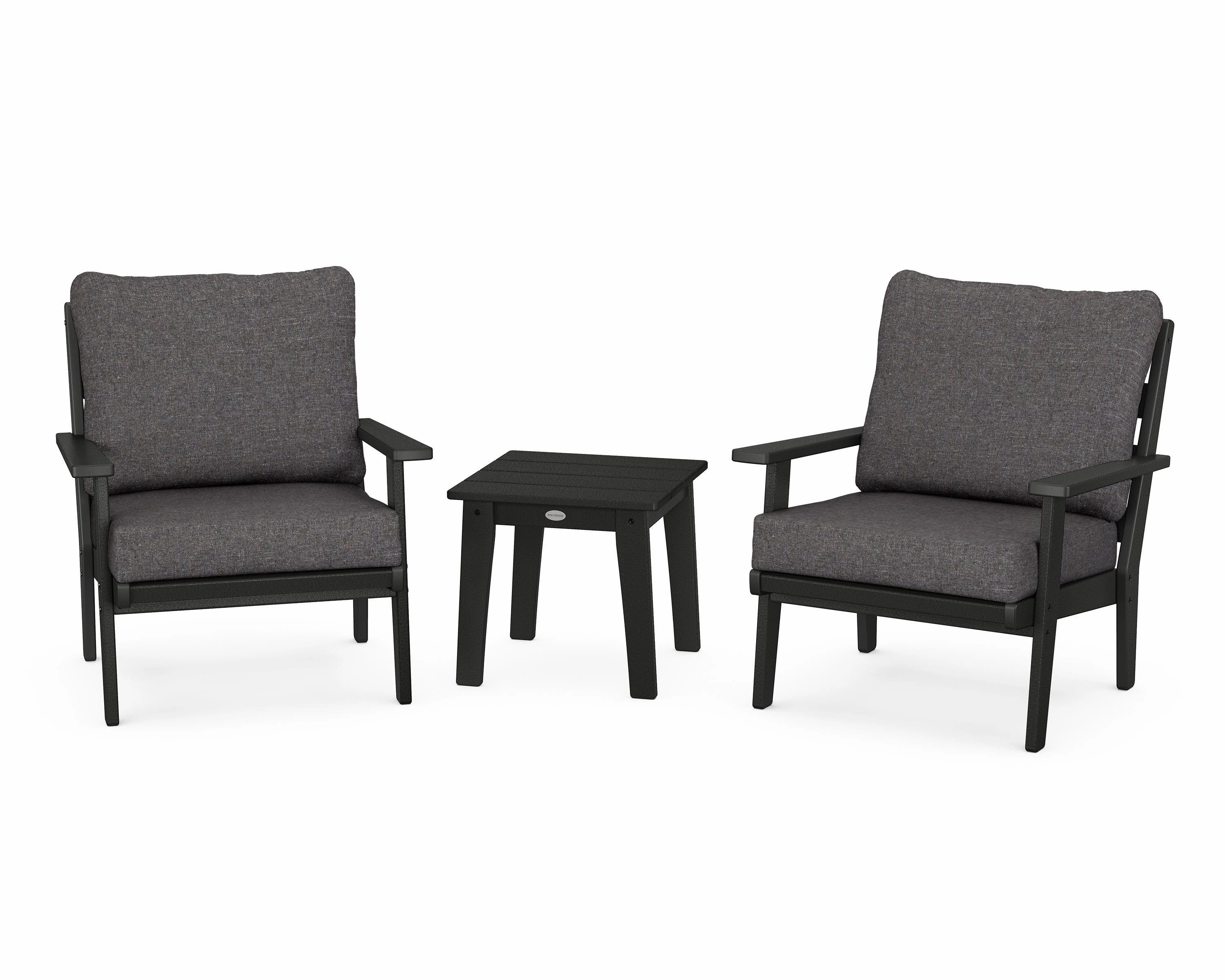 Grant Park 3-Piece Deep Seating Set