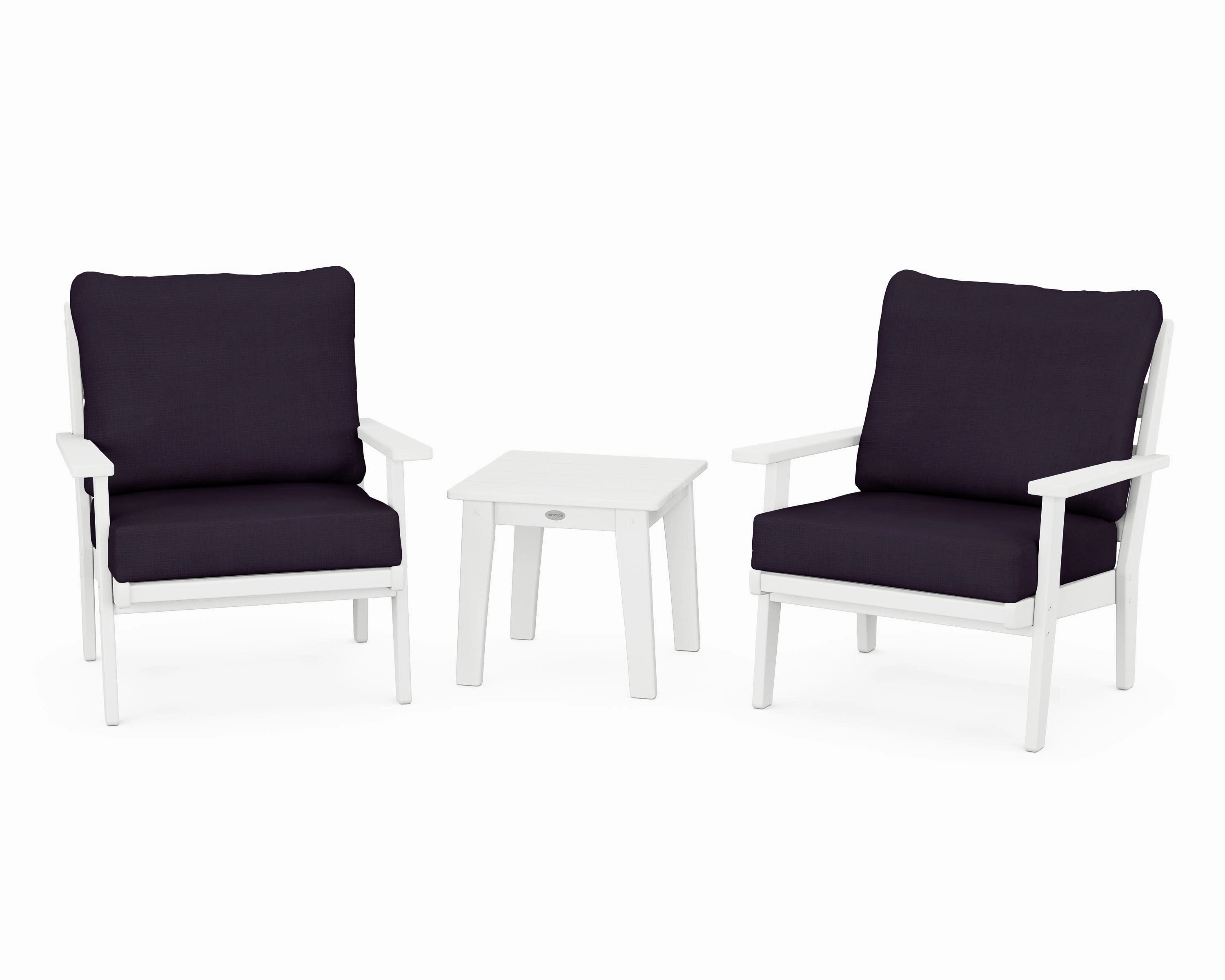 Grant Park 3-Piece Deep Seating Set