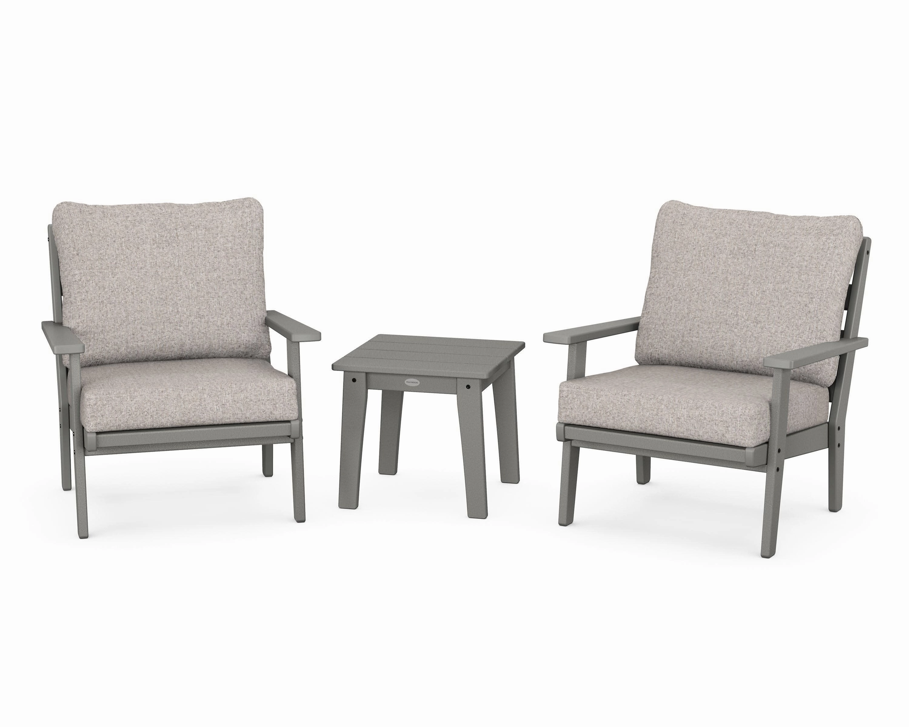Grant Park 3-Piece Deep Seating Set
