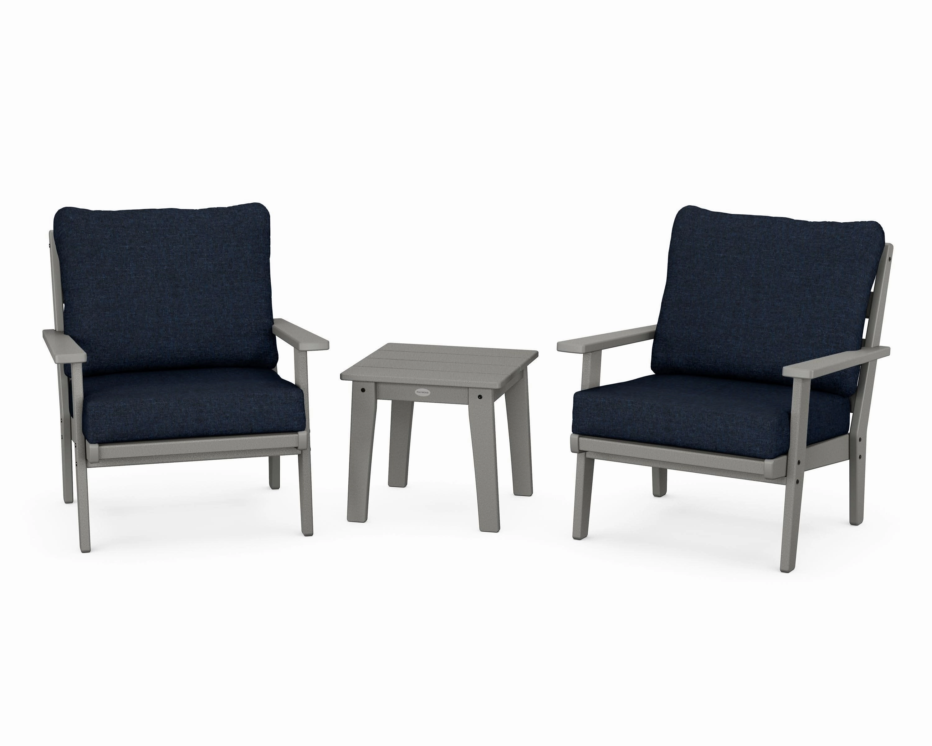 Grant Park 3-Piece Deep Seating Set