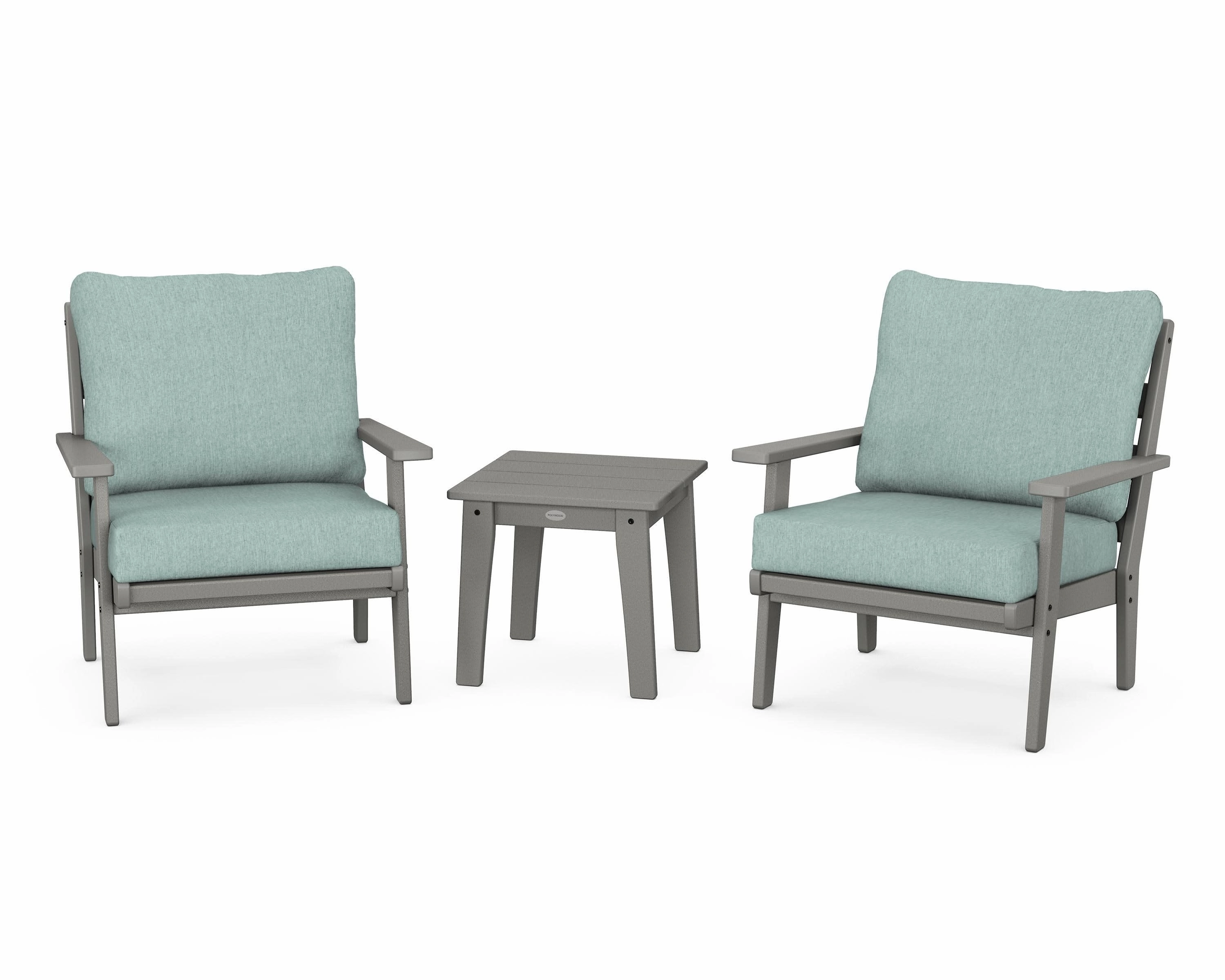 Grant Park 3-Piece Deep Seating Set