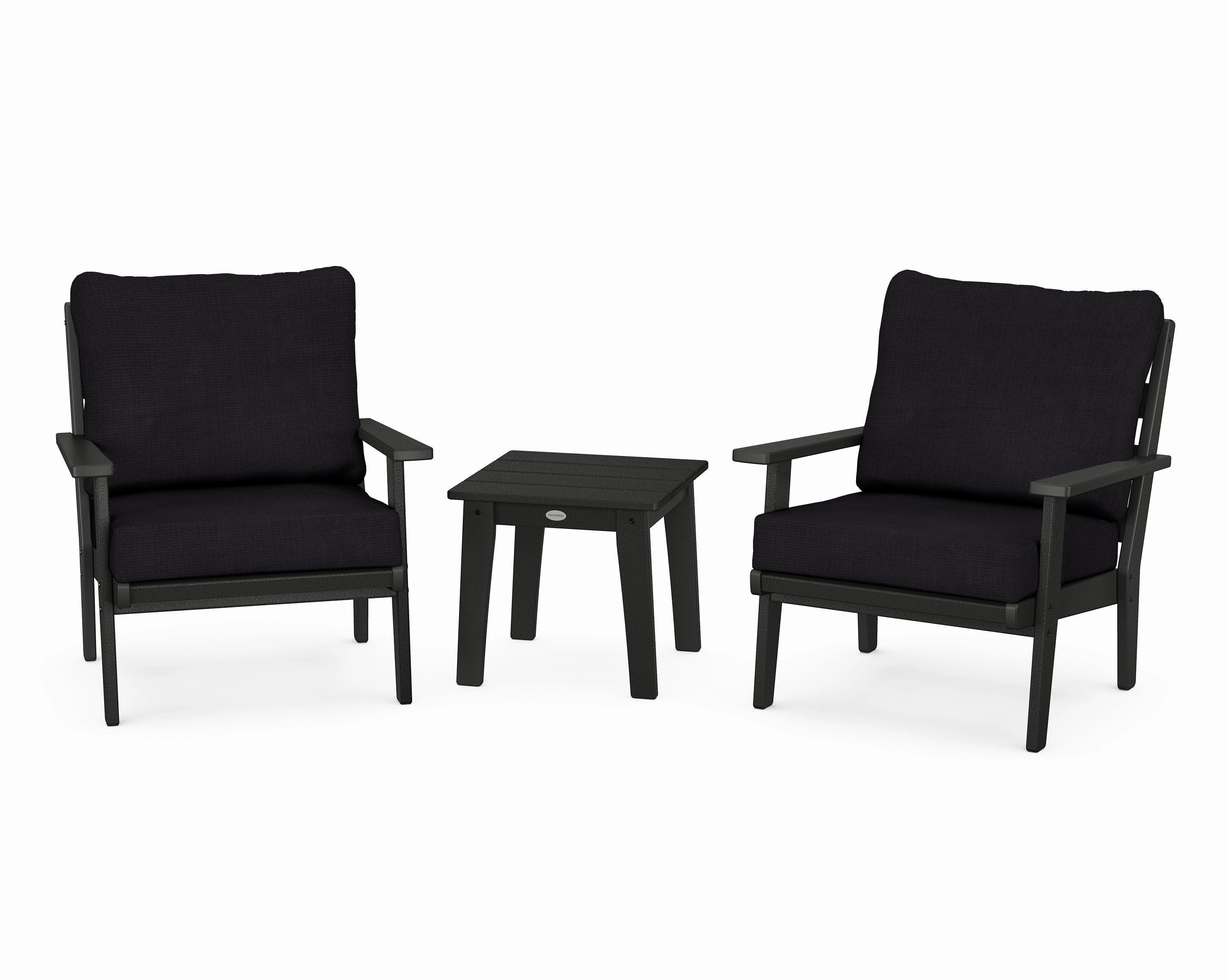 Grant Park 3-Piece Deep Seating Set