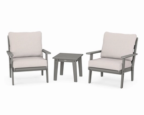 Grant Park 3-Piece Deep Seating Setoutdoor patio dining furniture set
