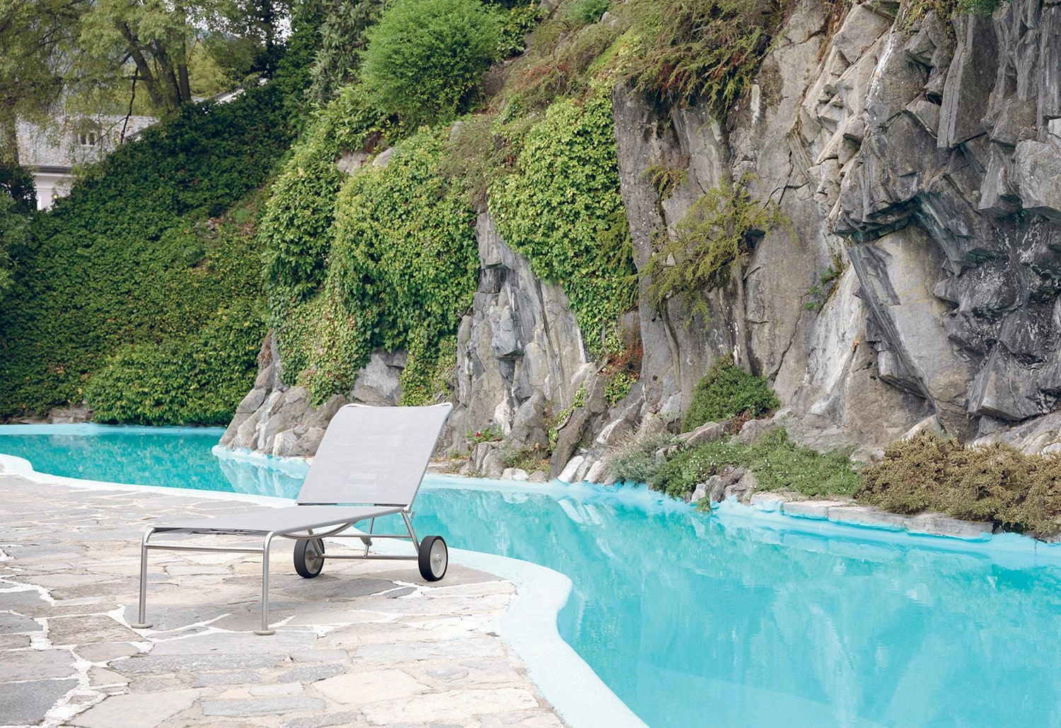 Green outdoor lounger, 2007