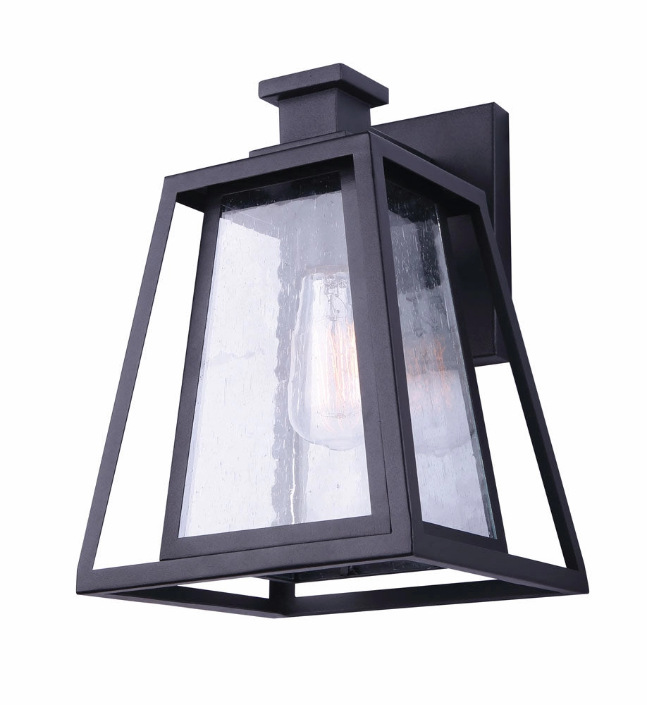 Grove One Light Outdoor Lantern BlackOutdoor wall sconces with motion sensor