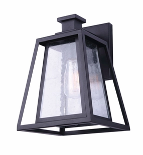 Grove One Light Outdoor Lantern BlackOutdoor wall sconces with motion sensor