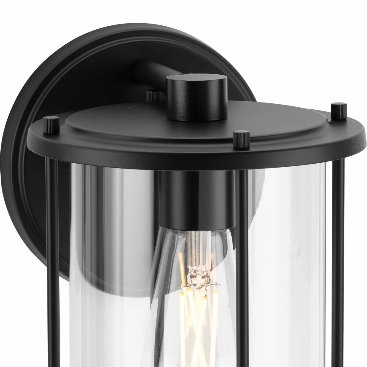 Gunther One Light Outdoor Wall Lantern Matte Black