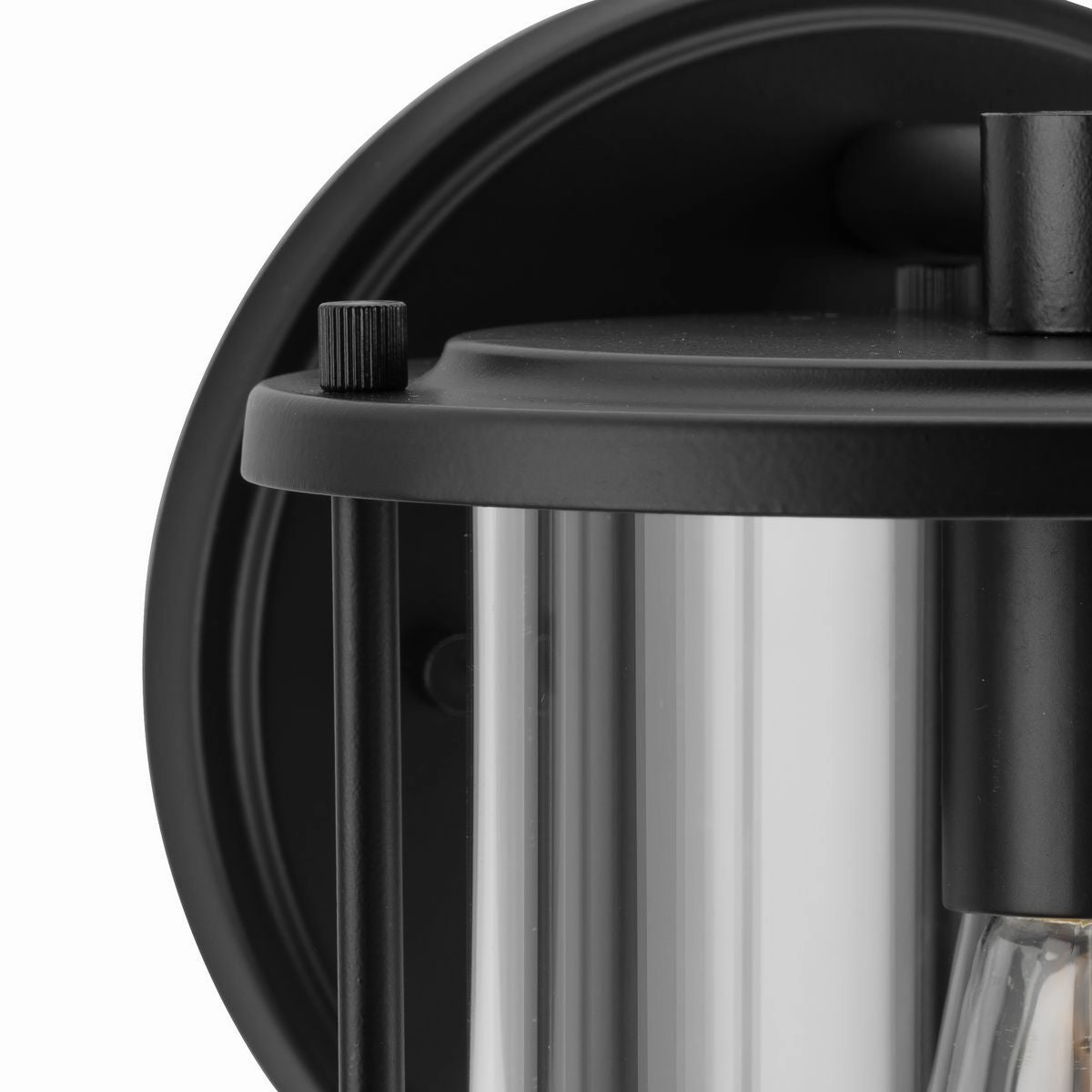 Gunther One Light Outdoor Wall Lantern Matte Black