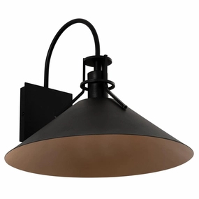 Gus LED Outdoor Wall Mount BlackOutdoor wall sconces with motion sensor