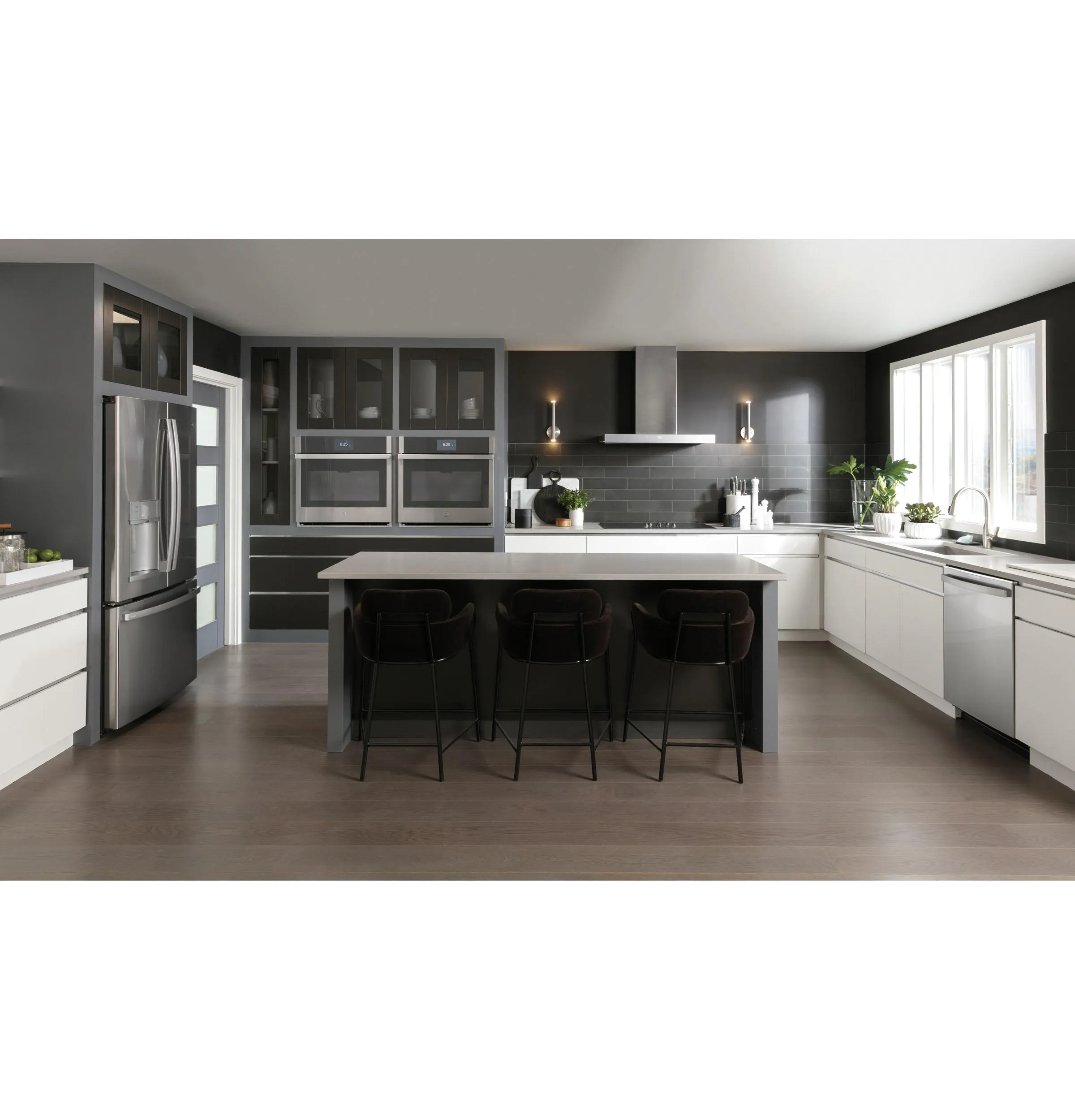 Haier UVW9361SLSS 36" Smart Designer Wall Mount Hood W/ Perimeter Venting