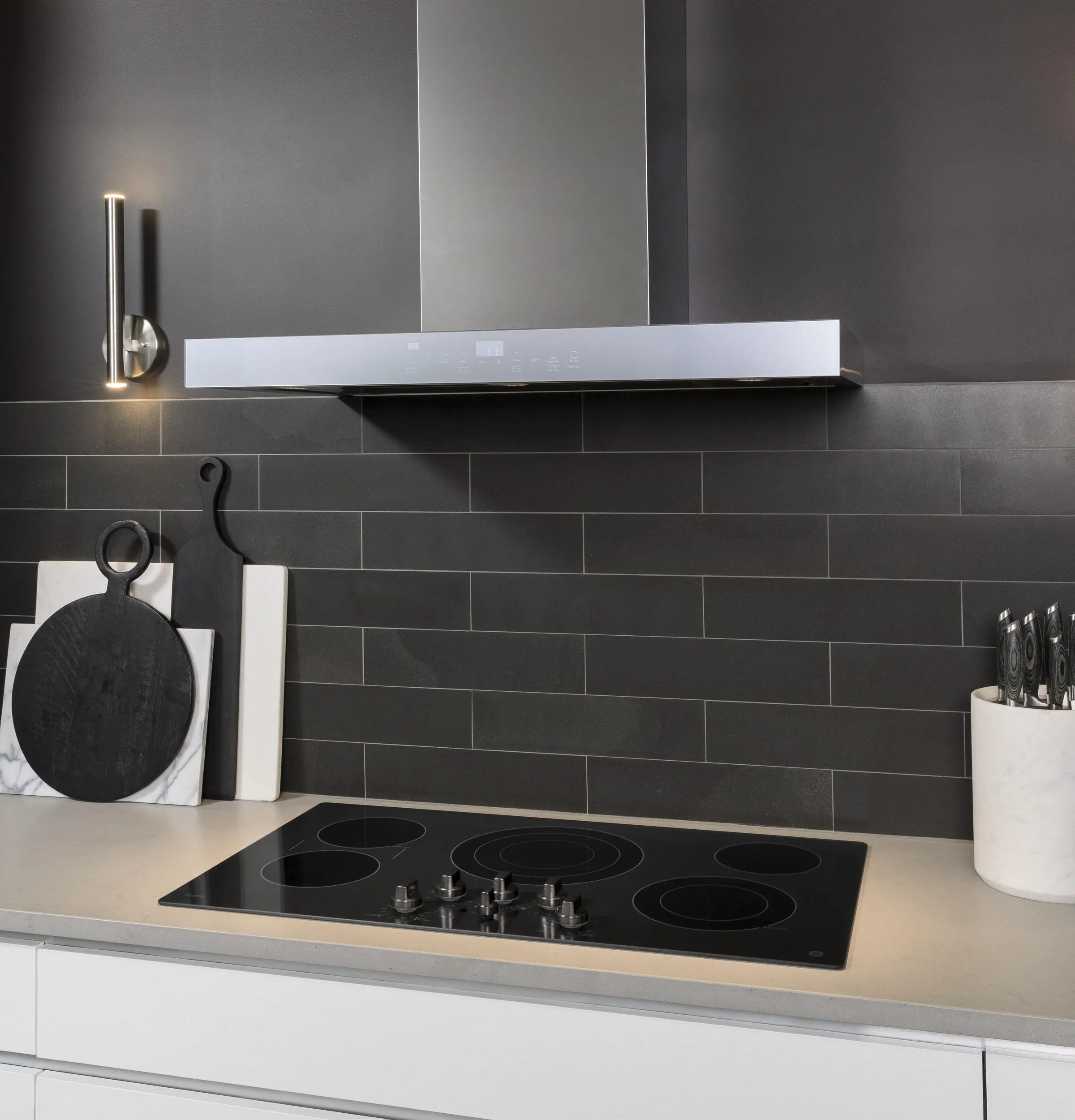 Haier UVW9361SLSS 36" Smart Designer Wall Mount Hood W/ Perimeter Venting