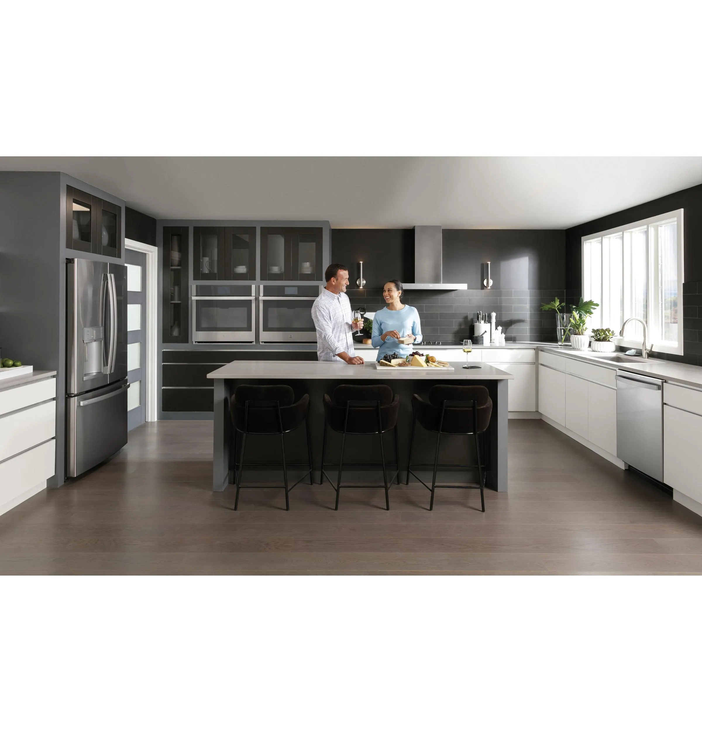 Haier UVW9361SLSS 36" Smart Designer Wall Mount Hood W/ Perimeter Venting